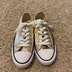 Gold Converse!